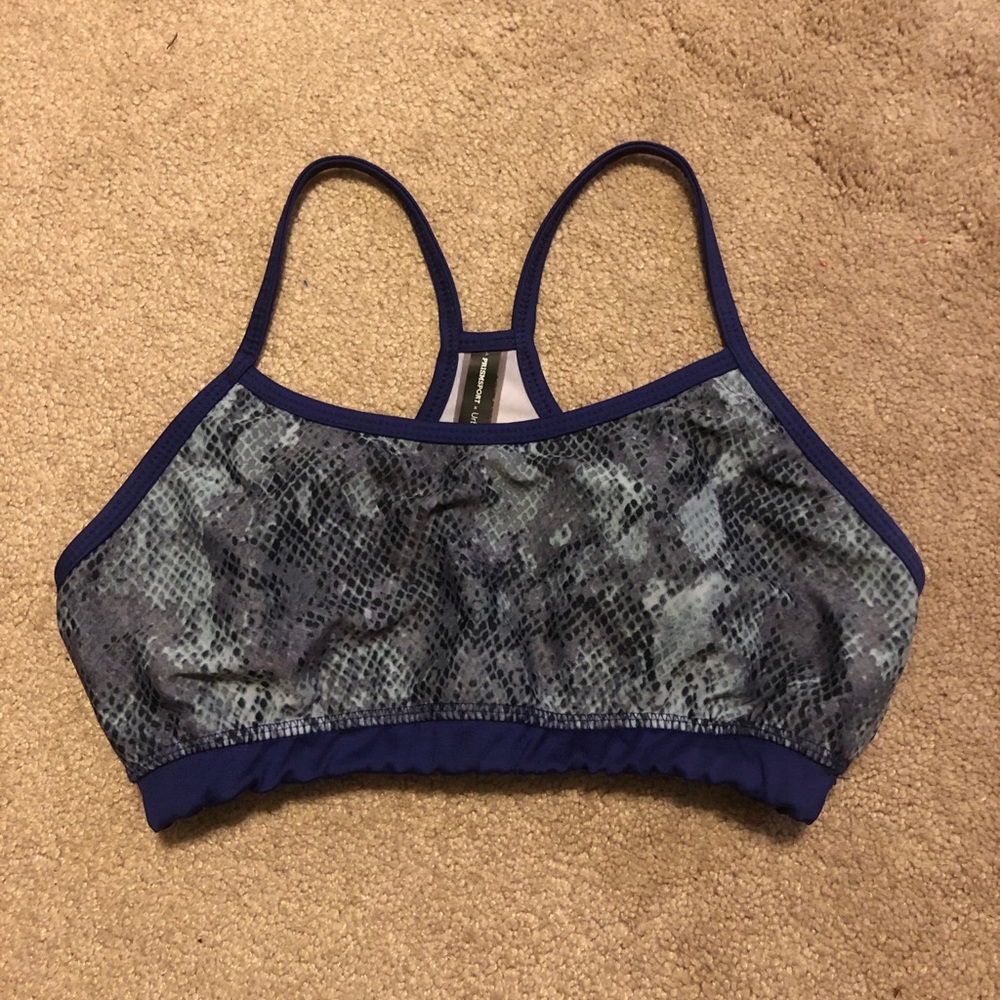 Snakeskin Sports Bra